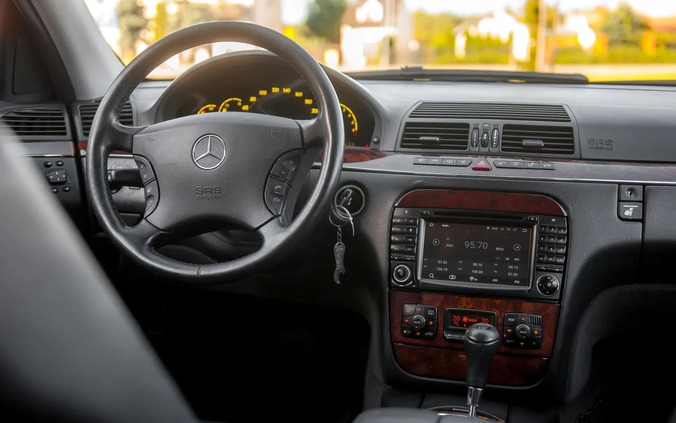 Mercedes-Benz Klasa S cena 37900 przebieg: 210000, rok produkcji 2004 z Kosów Lacki małe 667